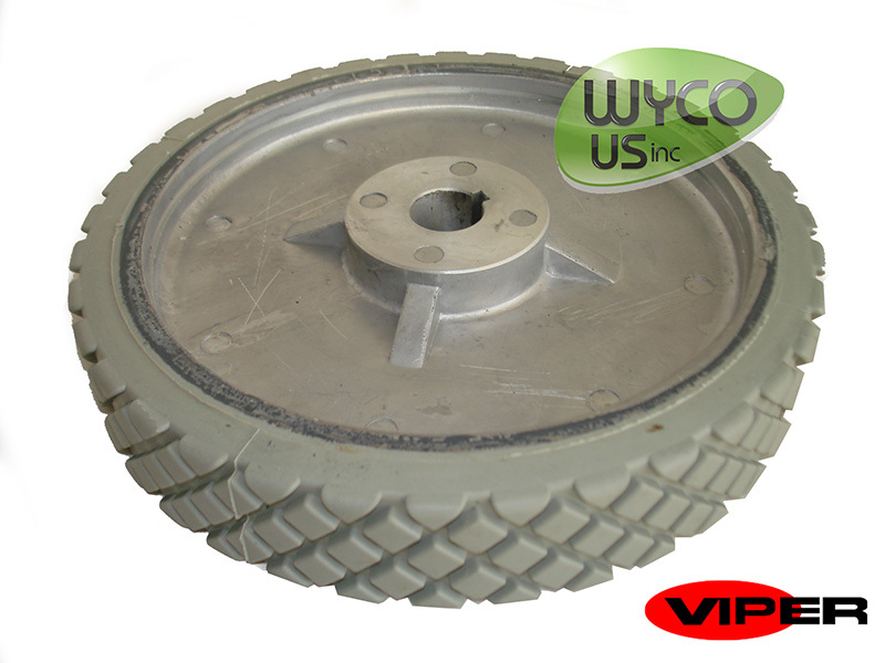 OEM SCRUBBER WHEEL, 8″, 3/4″ AXLE, VIPER FANG 20T SCRUBBER, VF82208, 16F