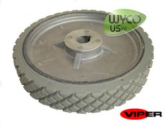 OEM SCRUBBER WHEEL, 8″, 3/4″ AXLE, VIPER FANG 20T SCRUBBER, VF82208, 16F