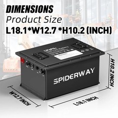 36V 105Ah Lithium LiFePO4 Battery for Tennant Nobles Floor Scrubber Sweeper