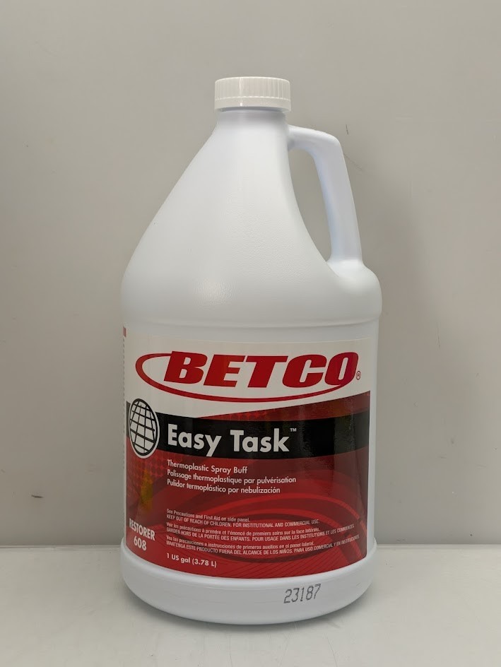 BETCO Easy Task Thermoplastic Spray Buff 608 Restorer Removes Scuffs 3.78L