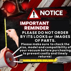 Shark Navigator & Lift Away Vacuum Long Flexible Hose 10′ Length (Read Below)