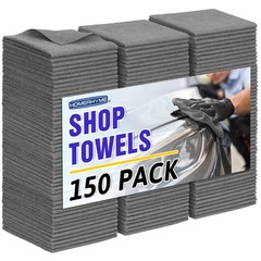 HOMERHYME Microfiber Cleaning Cloth,150 Pack Grey 150 Pack,