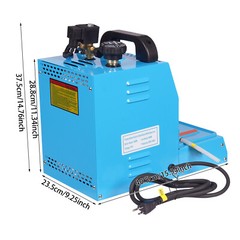 Electric Steam Iron with Boiler for Dry Cleaner Curtain Blue 110V Commercial
