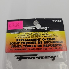 Forney 75192 3/8 in. Buna Replacement O-Ring 10-Pack