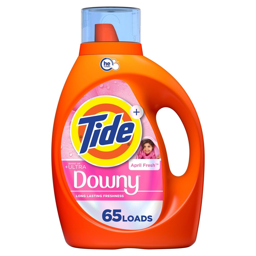 Tide Plus Boost of Ultra Downy Liquid Laundry Detergent, 92 Fl Oz (Pack 1)