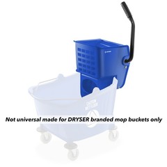 Side Press Wringer Replacement for Commercial Mop Bucket, 26 and 33 qt – Blue