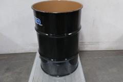 Guardair N630 30 Gal Volume Capacity Black Steel Open Head Vacuum Drum