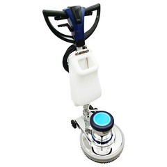 110V 1.5HP 18″ Rotary Floor Scrubber 3.17gal Water Tank with 3 Brush Heads
