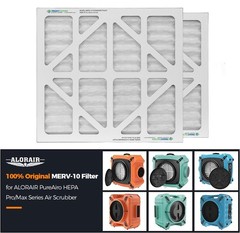 ALORAIR 2-Pack MERV-10 Air Filter for PureAiro HEPA Pro/PureAiro HEPA Max Air…