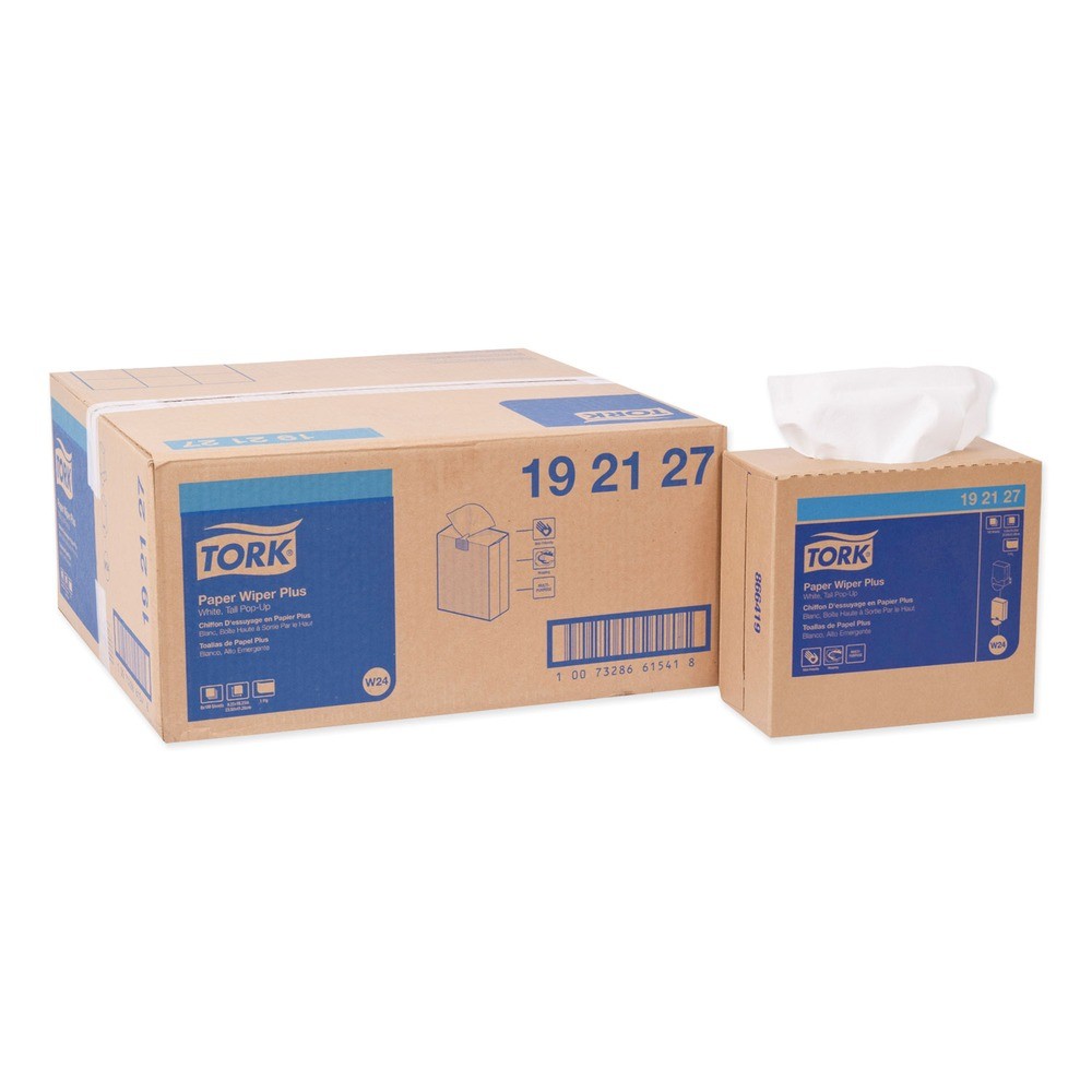 Tork 192127 9.25″ x 16.25″ Multipurpose Paper Wiper – White (8/CT) New