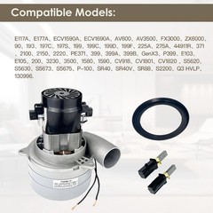 116765-13 116765-00 3-Stage High Suction Central Vacuum Motor, All Metal ക