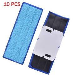 JINYI Replacement Wet Mop Pads for Braava Jet 240 241 Series, 10 Pack Washabl…