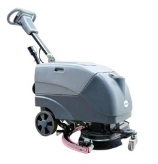 Emotor EM-255 Dual Brush Foldable Walk Behind Hand Push Floor Scrubber Machine