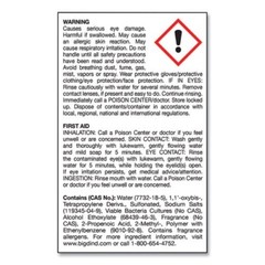 Box of 9 – 32oz Big D Industries Enzym D Digester Liquid Lemon Deodorant, New S3