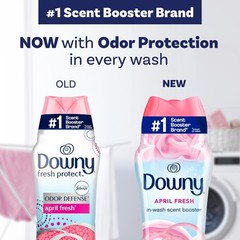 Downy April Fresh In-Wash Laundry Scent Booster Beads,24 24 Ounce (Pack of 2)