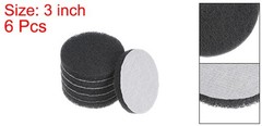 6pcs Drill Power Brush 3″ Tile Scrubber Scouring Pads 800-1000 Grit