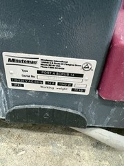 Minuteman Port-A-Scrub 14 14in Walk Behind Electric Corded Floor Scrubber