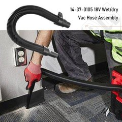 14-37-0105 Vacuum Hose Replacement for 18V Packout 25.2 inches, Black