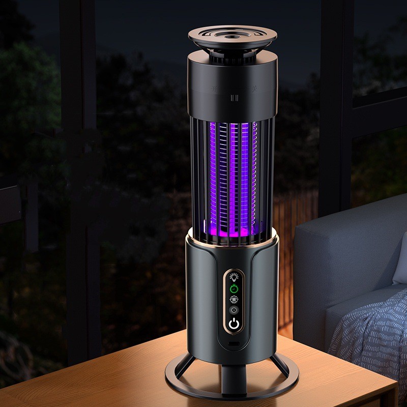 Electric Mosquito Killer Lamp LED UV Insect Catcher Fly Bug Zapper Mozzie Trap