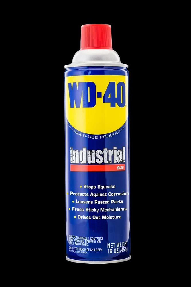 WD-40 Industrial Size 16 oz Multi-Use Stops Squeaks, Corrosion, Loosens Rust