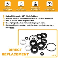 for Cat Pressure Washer Pump 66DX 6DX 6DX40G1I 66DX40G1I 6DX35G1I Seal Kit 34262