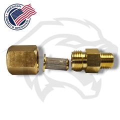 In-line Filter Brass 1/4″ Carpet Cleaning Wands & Hoses Truckmount Portable