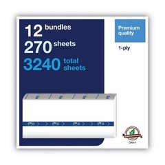 Tork 105066 1-Ply PeakServe Continuous Hand Towel – White (12/Carton) New