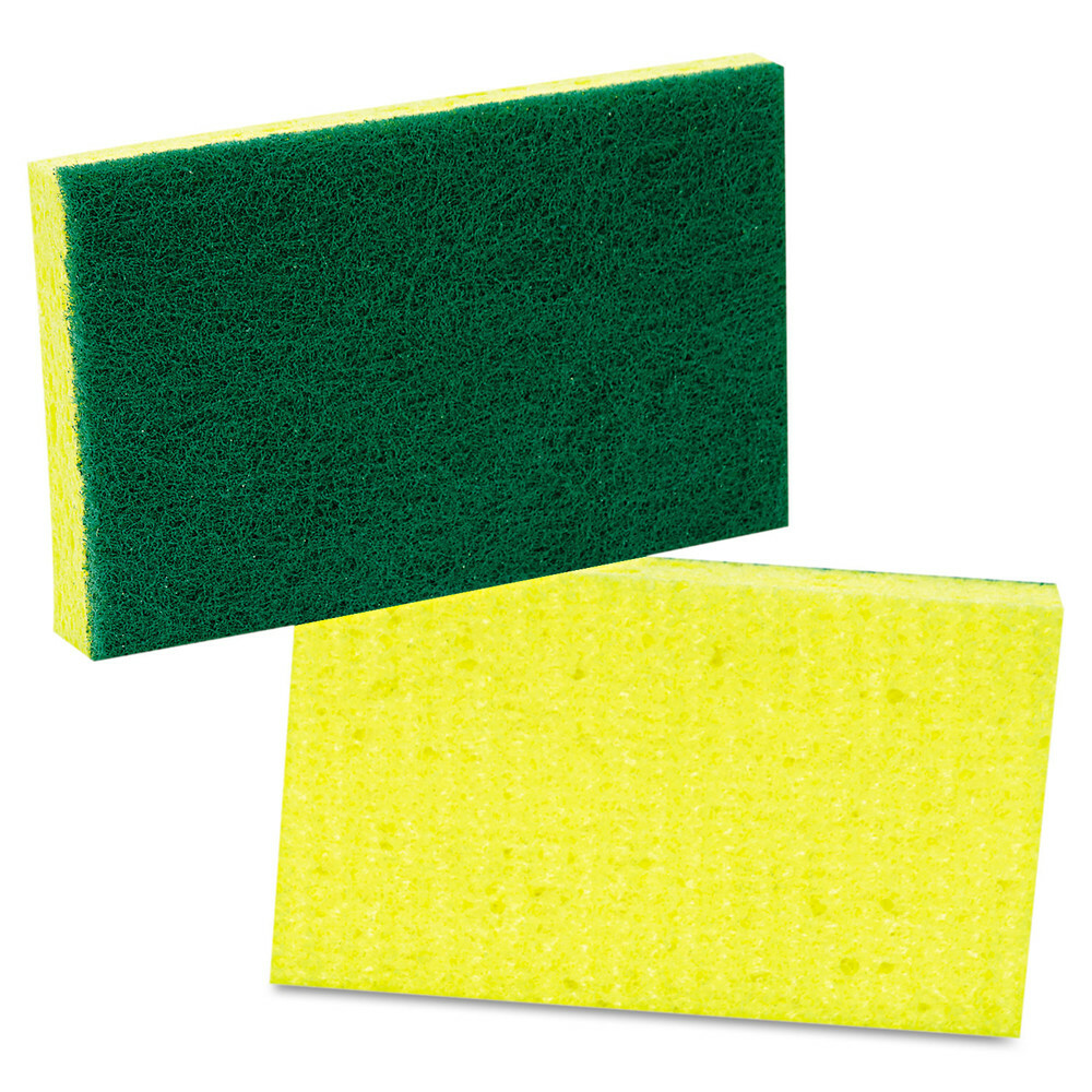 Scotch-Brite PROFESSIONAL MD Scrubbing Sponges (20/Carton) Yellow/ Green