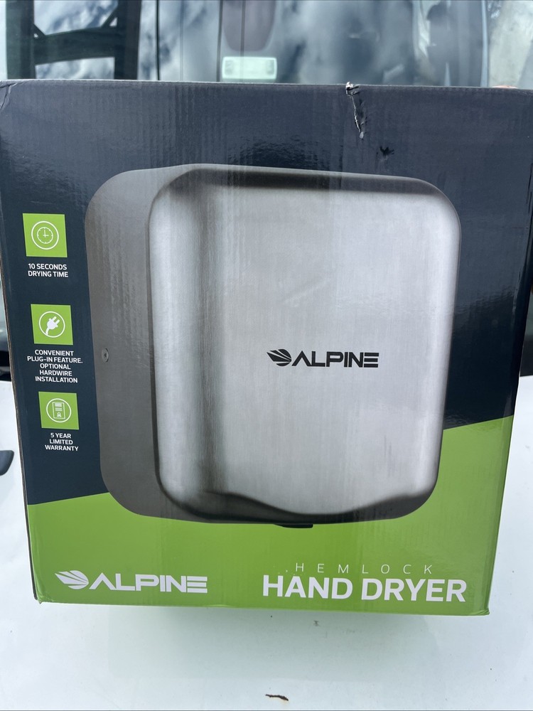 Alpine Hemlock Stainless Steel Automatic Hand Dryer