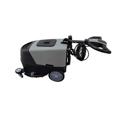 Commercial Corded Floor Scrubber Dryer Brushing Cleaning Machine 110V 17″ Brush