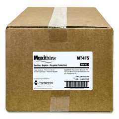 HOSPECO MT4FS No. 4 Maxithins Vended Sanitary Napkins (100/Carton) New