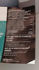 3M™ Bathroom Disinfectant Cleaner Concentrate 4L Gray Cap 2 Liter