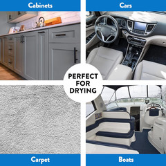 Dri-Pod Pro Omnidirectional Floor and Carpet Dryer, Ventilating Floor Dryer for