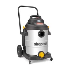 Shop-Vac Shop Vacuum, 12 gal Tank Size, Stainless Steel, 2 in Vacuum Hose Dia,