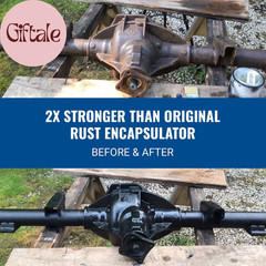 Matte Black Rust Encapsulator plus | Long Lasting Durable Finish 1 Coat Maximum