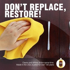 Milsek Furniture Polish and Wood Cleaner with Lemon Oil – Multipurpose