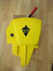 Tough Guy 5KDE9 Side Press Mop Wringer, Yellow Polypropylene, 32 oz Capacity
