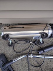 Metropolitan Two Speed Full-Size Canister Vacuum ADM-4 11.5 Amps W/ Hose