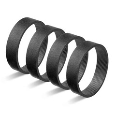 JEDELEOS Replacement Belts 301291 for Kirby Avalir, Sentria, 4-Belt, Black