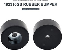Thaekuns 4PCS 192310GS Anti Vibration Foot Pad Isolator Rubber Bumper Black