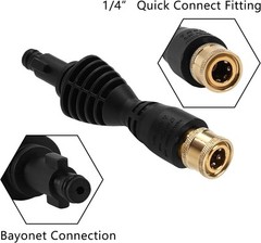 PWACCS Pressure Washer Gun Adapter Kit – Power Fittings with Black
