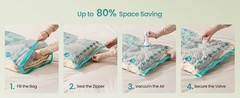 Vacuum Storage Bags, Rechargeable Portable Electric Pump, Space Saver Vacuum