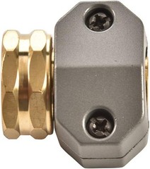 Zinc and Brass Female Clamp Coupling,Fits 3/4″ or 5/8″ Coupling,