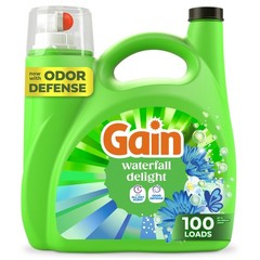 Gain Liquid Laundry Detergent with Odor Defense, 132 Fl Oz (Pack of 1)