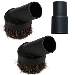 GIBTOOL Shop Vac Attachments Replacement Round Dusting Brush Soft Bristle…