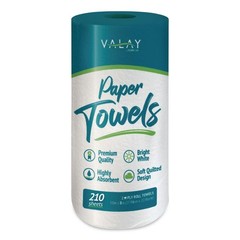 Morcon Paper VT2112 2-Ply Kitchen Roll Towel – White (12 Rolls/Carton) New