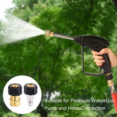 Pressure Washer Adapter Set, M22 14mm to 3/8 1 Juego de adaptadores para hidrola