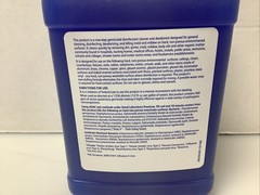 2x Diversey 04329 Virex II 256 One-Step Disinfectant Cleaner 2.5L for J-Fill