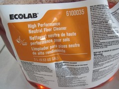2 X Ecolab High Performance Neutral Floor Cleaner 6100035 Oasis Pro 2L