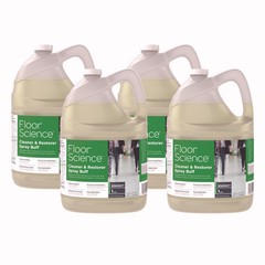 Diversey Floor Science Cleaner/Restorer Spray Buff, Citrus Scent, 1 gal Bottle